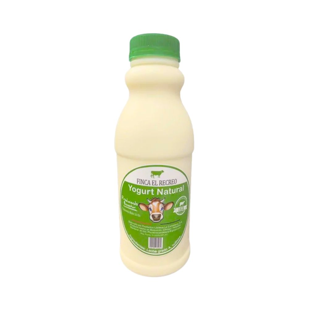 YOGURT NATURAL 16 OZ FINCA EL RECREO