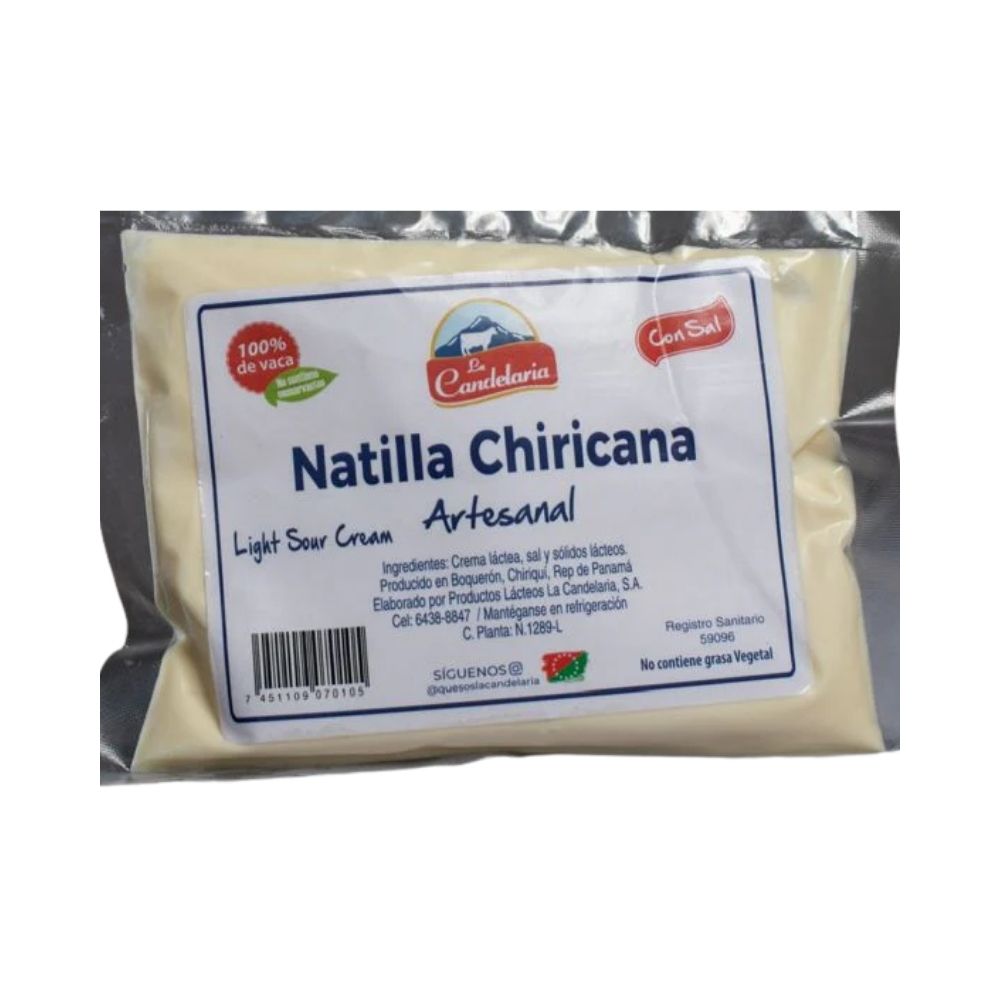 NATILLA CHIRICANA LIGHT ARTESANAL 500 GR FINCA EL RECREO