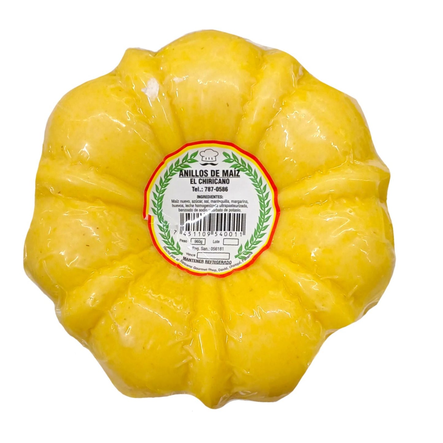 ANILLO DE MAIZ MEDIANA 960 GR EL CHIRICANO