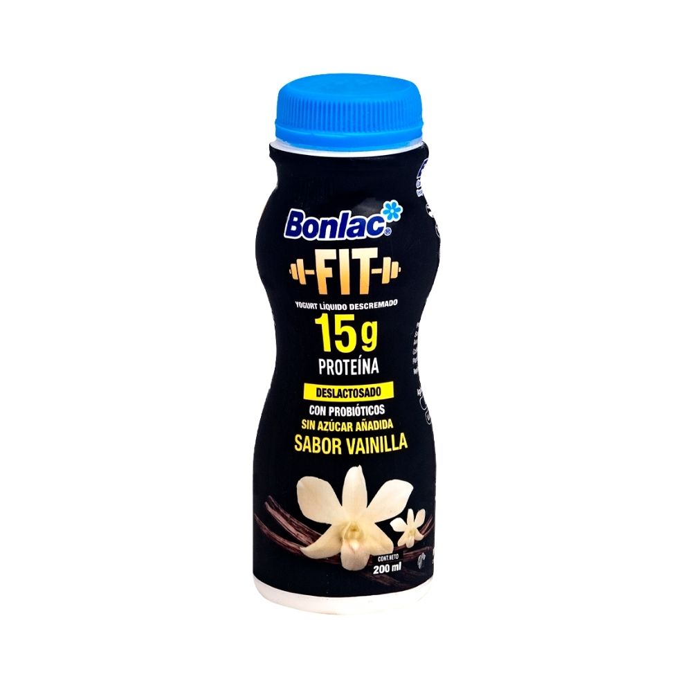 YOGURT FIT PROTEÍNA DESLACTOSADA SABOR VAINILLA 200 ML BONLAC