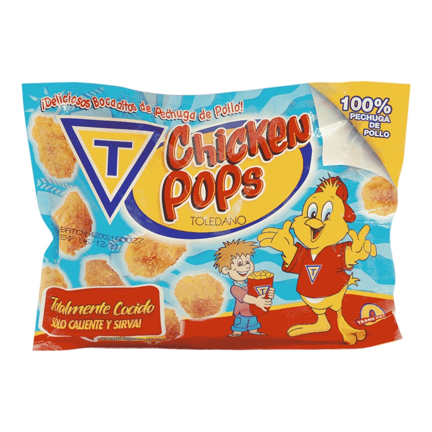 CHICKEN POPS 12 OZ TOLEDANO