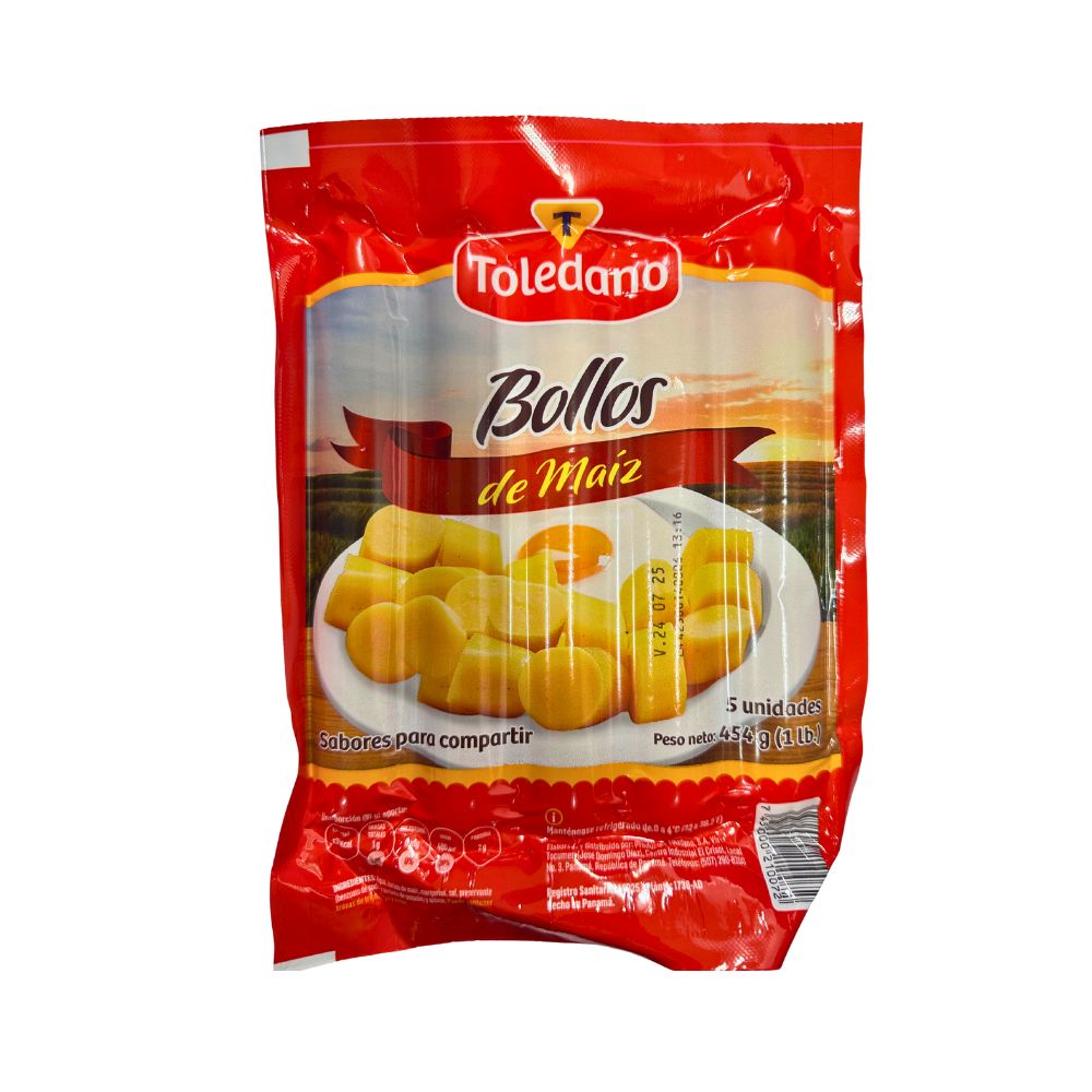 BOLLO DE MAIZ 454 GR 5 UN TOLEDANO