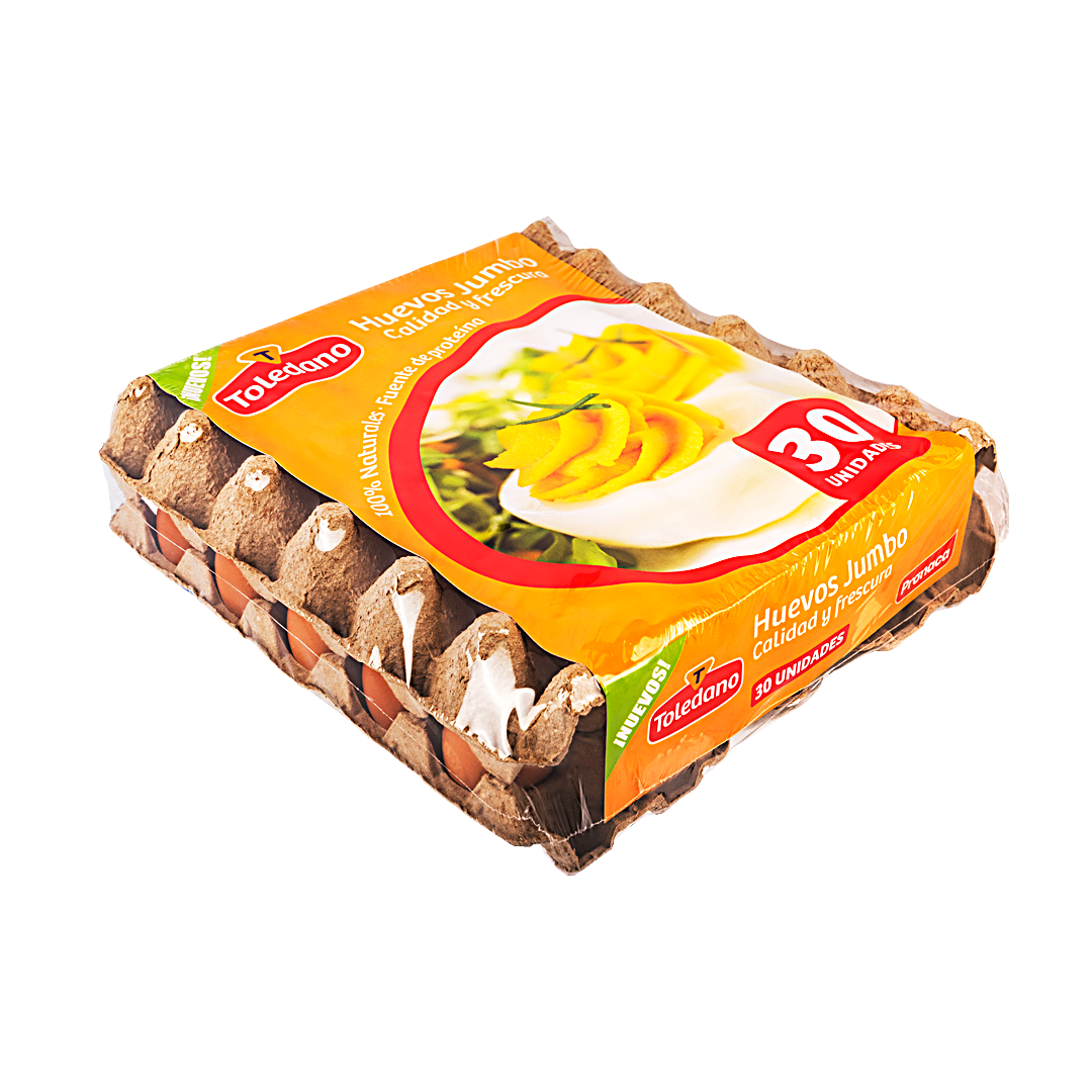 HUEVOS JUMBO 30 UND - TOLEDANO