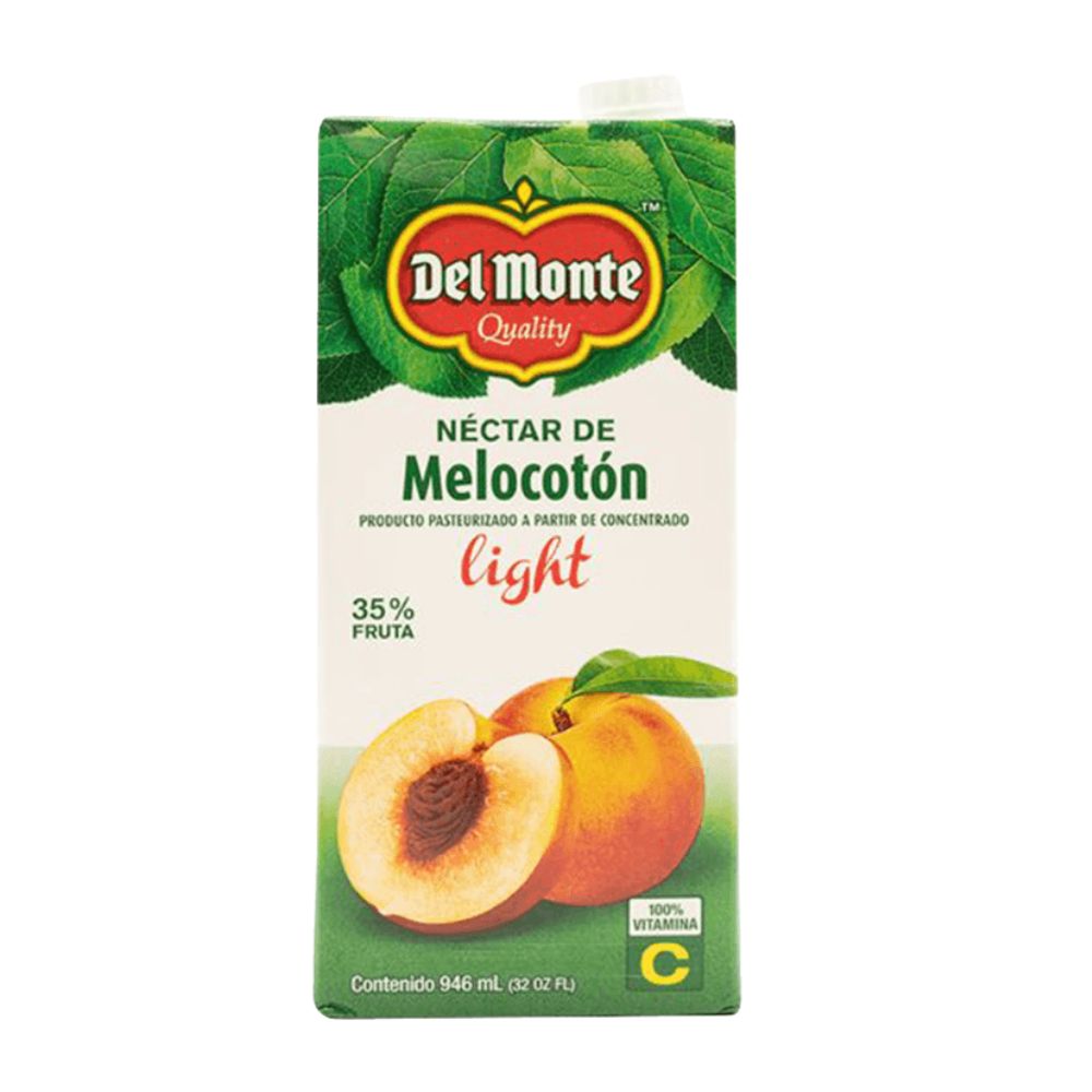 NECTAR MELOCOTON LIGHT 946 ML DEL MONTE