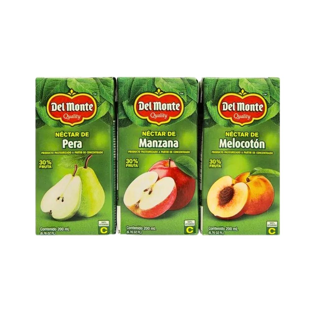 NECTAR SURTIDOS 6 PACK 200 ML DEL MONTE