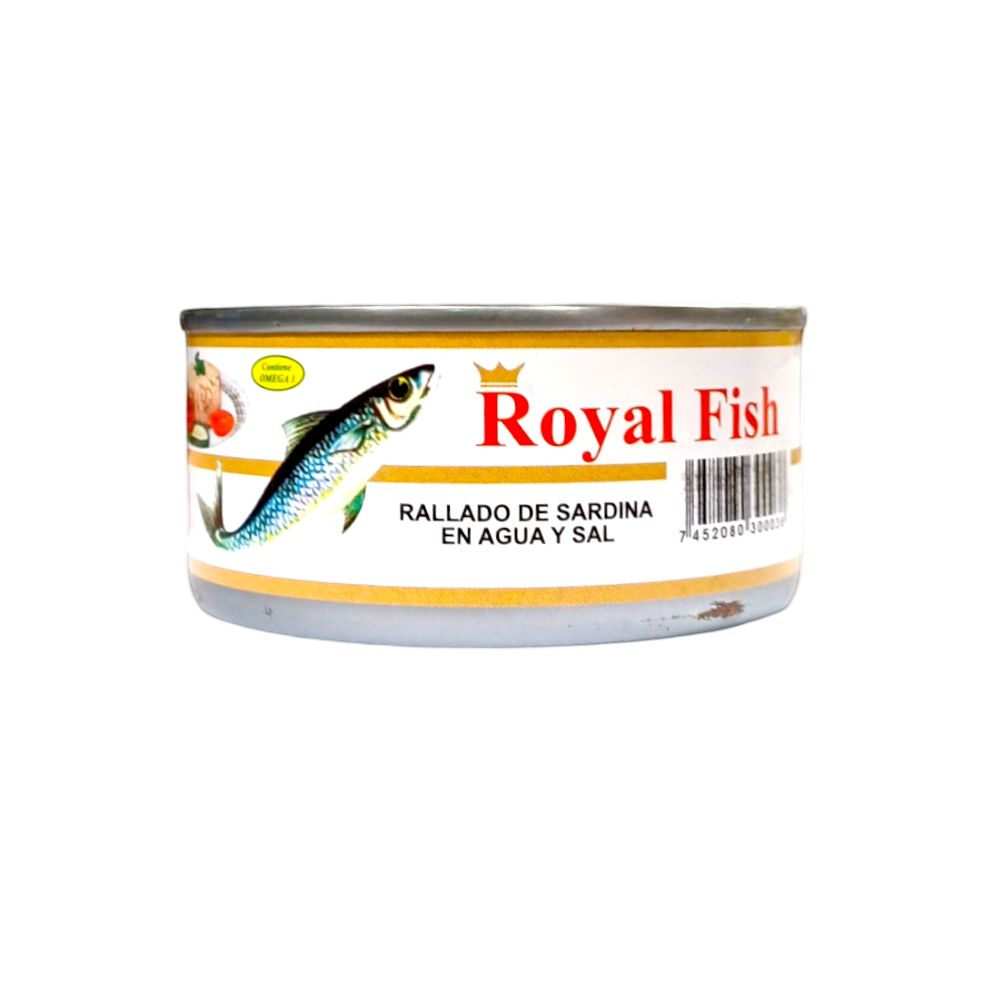 RALLADO DE SARDINA 48/130G ROYAL FISH