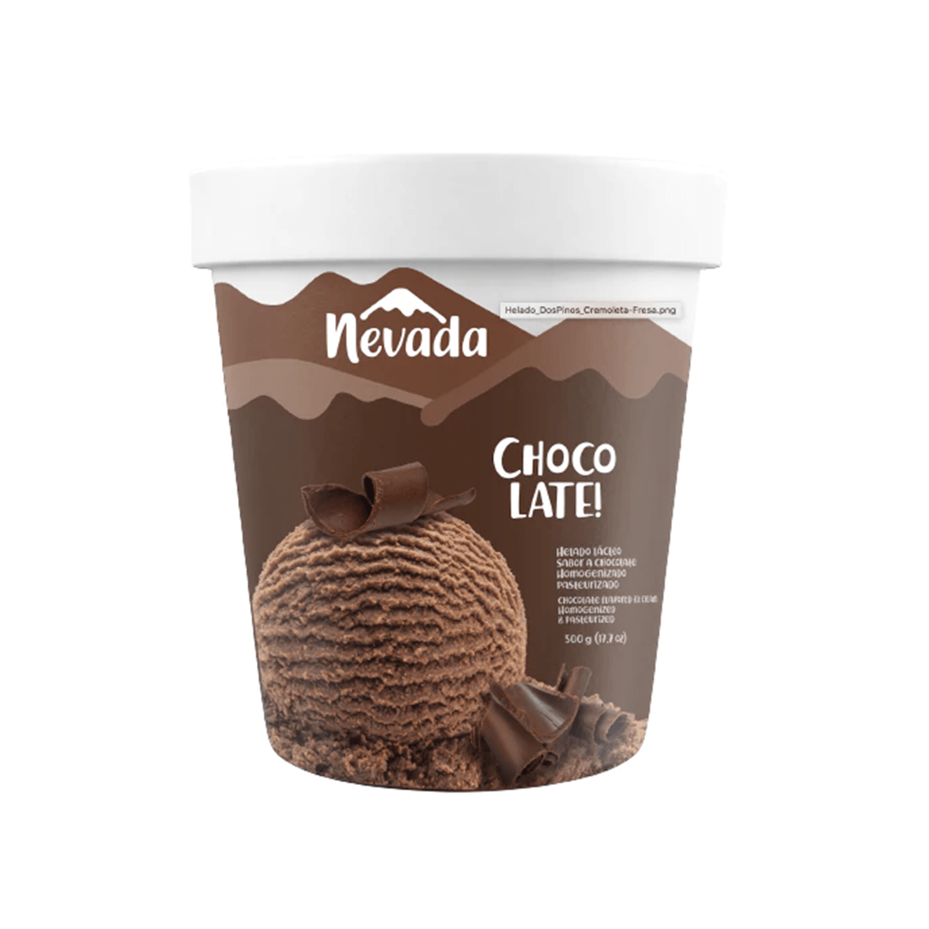 HELADO DE CHOCOLATE 250 GR NEVADA