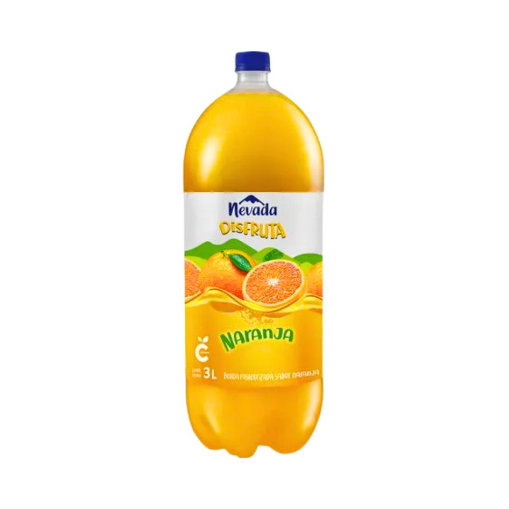 BEBIDA SABOR NARANJA 3LT NEVADA
