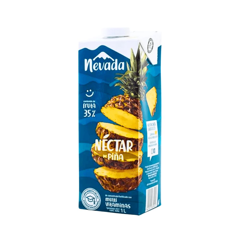 NECTAR DE PINA 35% FRUTA 1LT NEVADA