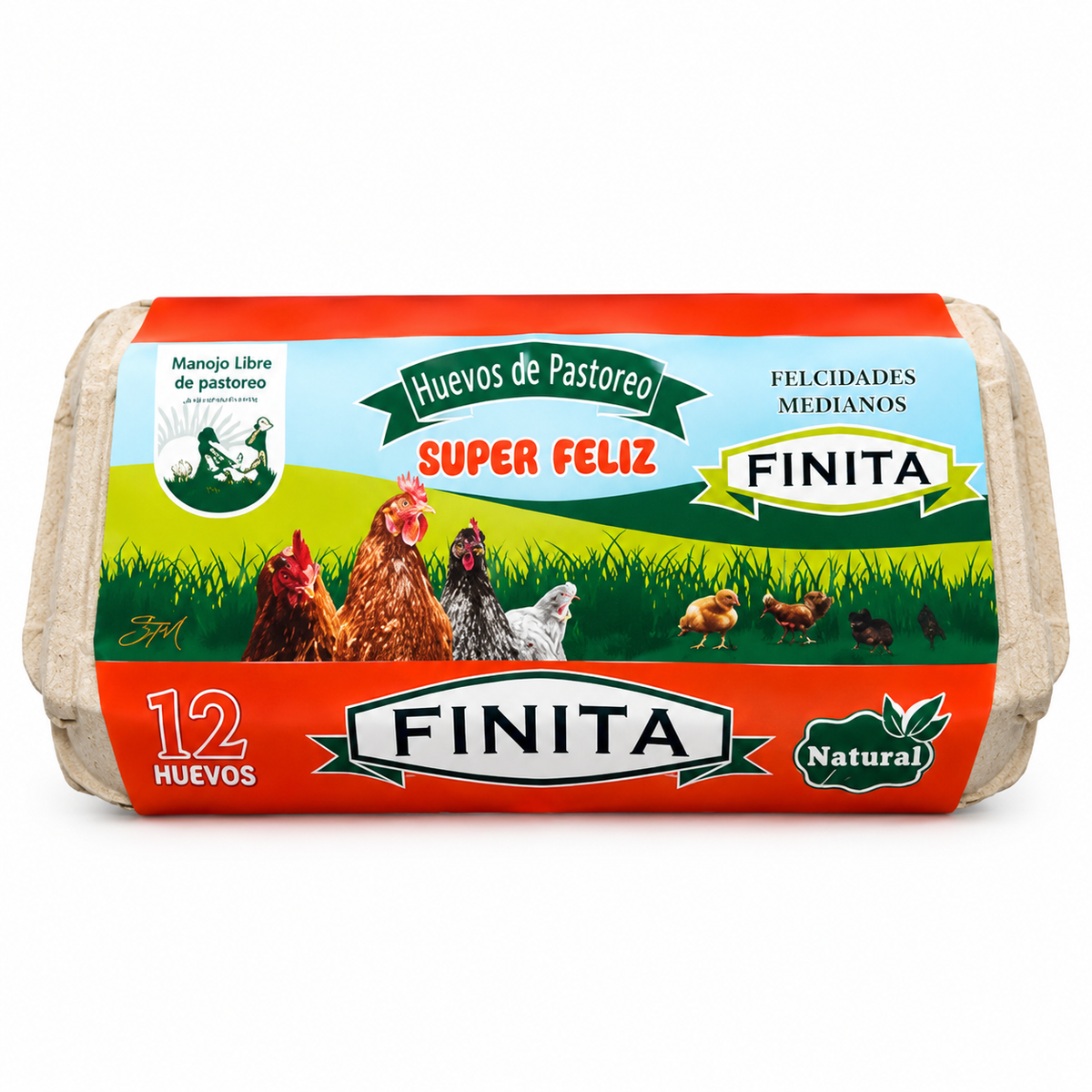HUEVOS DE GALLINA PASTOREO 12 UN FINITA