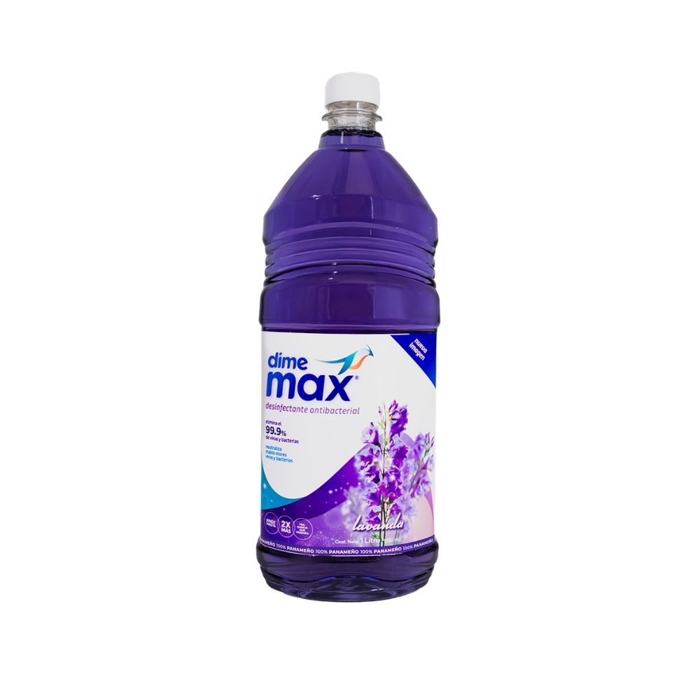 DESINFECTANTE OLOR LAVANDA 1 LT DIMEMAX