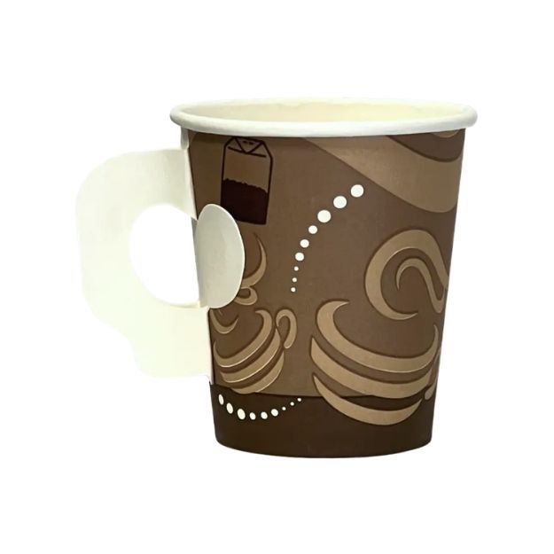 VASOS PARA CAFE CON ASA 6 OZ 25 UN MATHEW'S