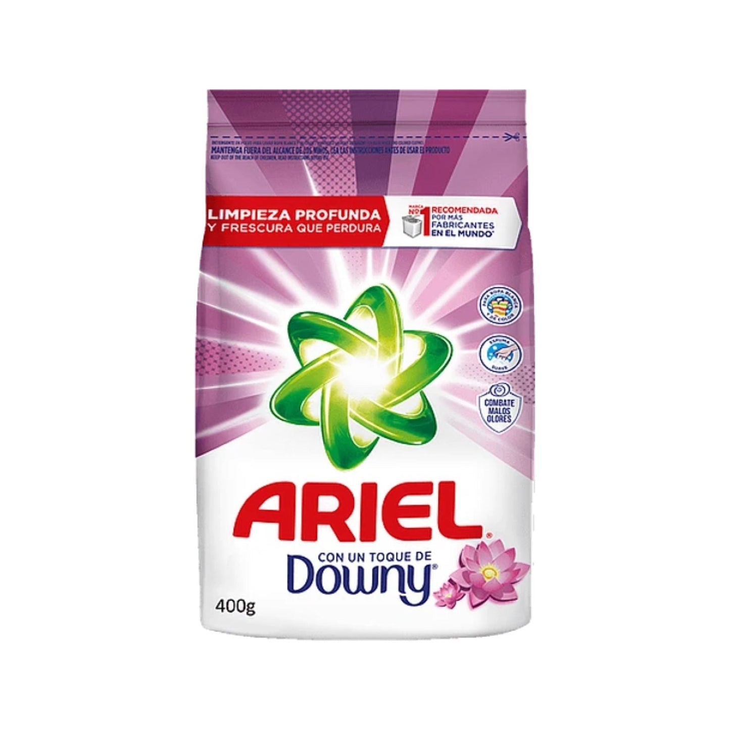DETERGENTE ARIEL CON UN TOQUE DE DOWNY 400 GR ARIEL