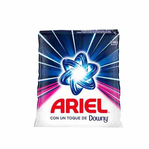 JABON EN POLVO C/TOQUE DOWNY 400 GR ARIEL