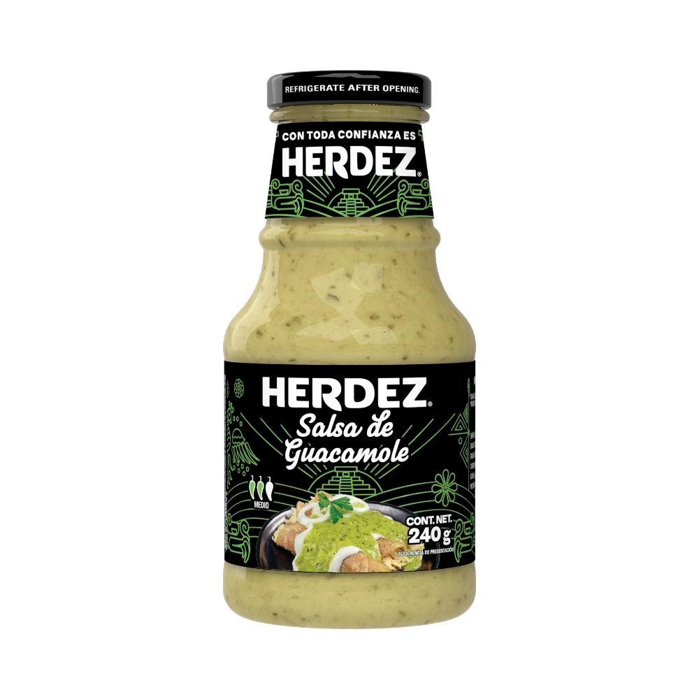 SALSA DE GUACAMOLE 240 GR HERDEZ