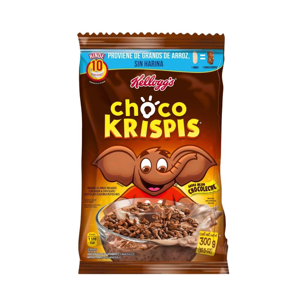 CEREAL CHOCO KRISPIS BOLSA 300GR KELLOGG'S