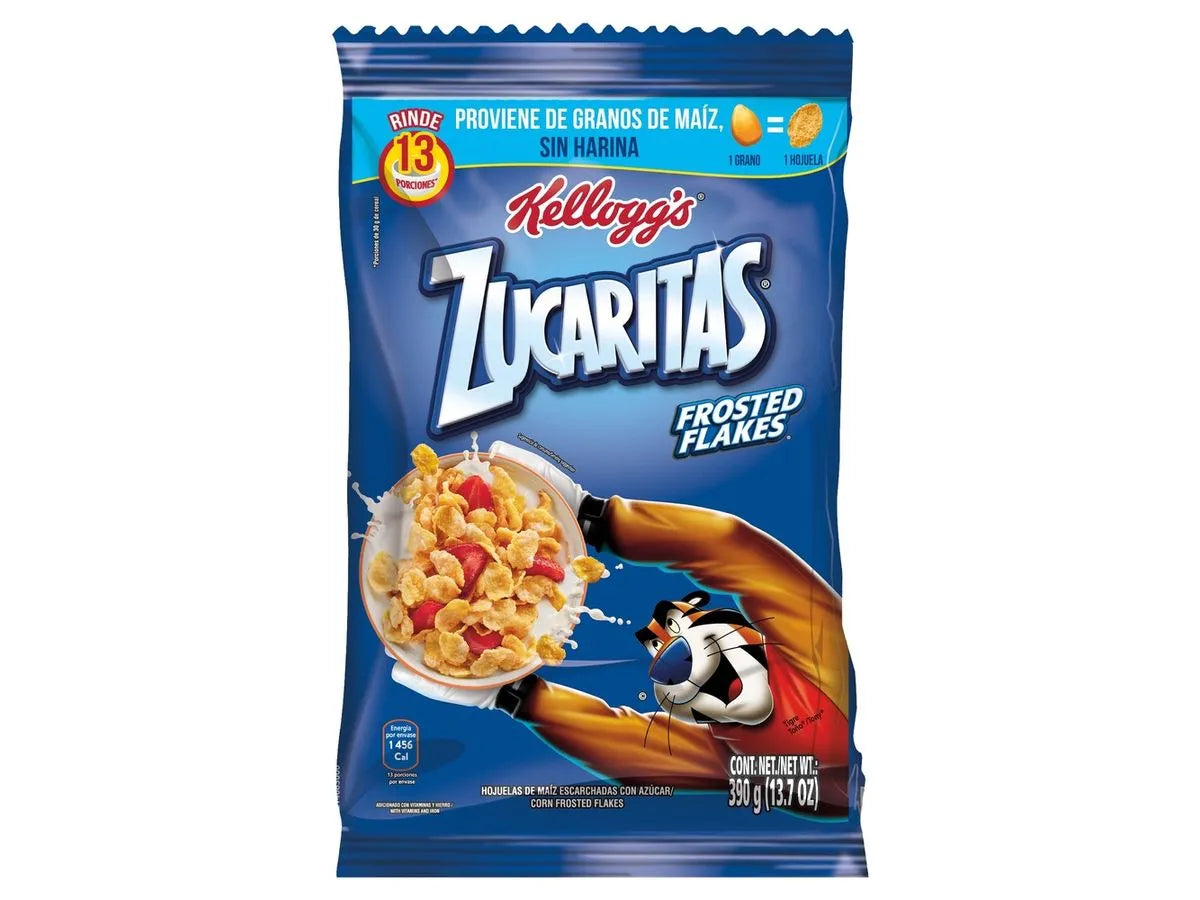 CEREAL ZUCARITAS BOLSA 390gr - KELLOGG'S
