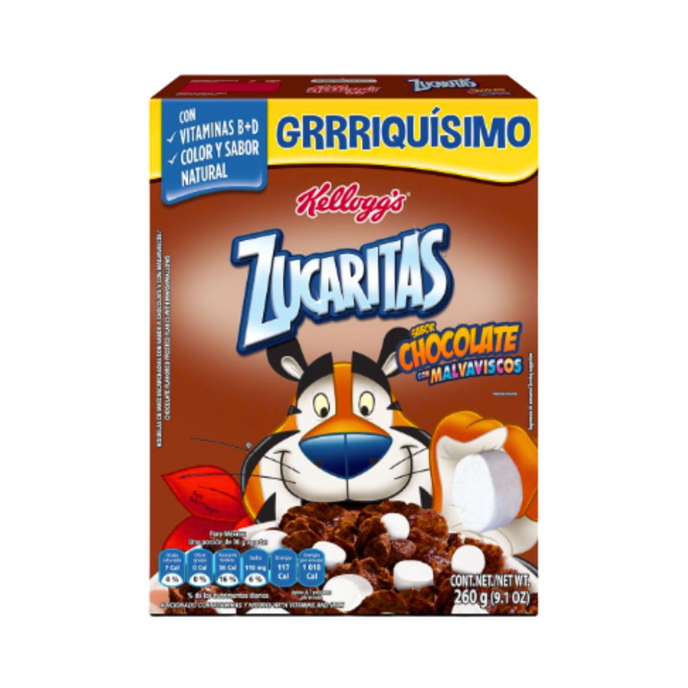 CEREAL CHOCOLATE CON MALVADISCOS 260GR KELLOGG'S