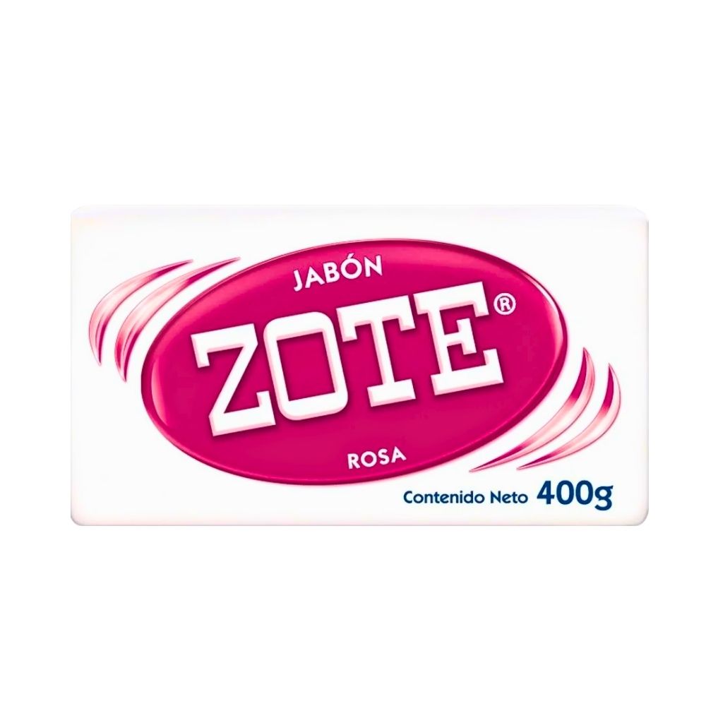 JABON BARRA ZOTE ROSA 400 GR ZOTE
