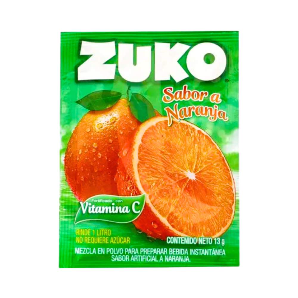 BEBIDA INSTANT.NARANJA 13 GR ZUKO