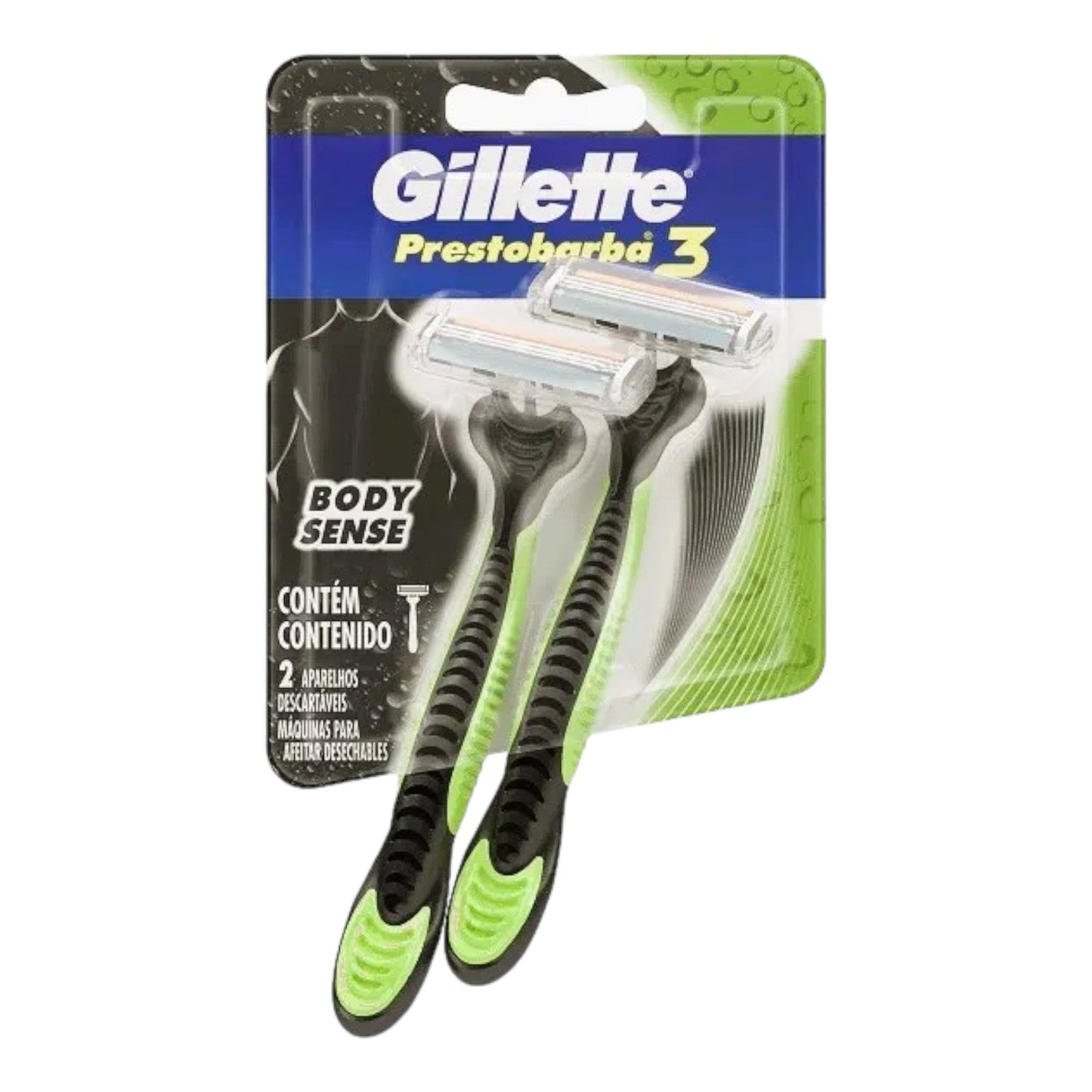 RASURADORA BODY SENSE 2PACK GILLETTE