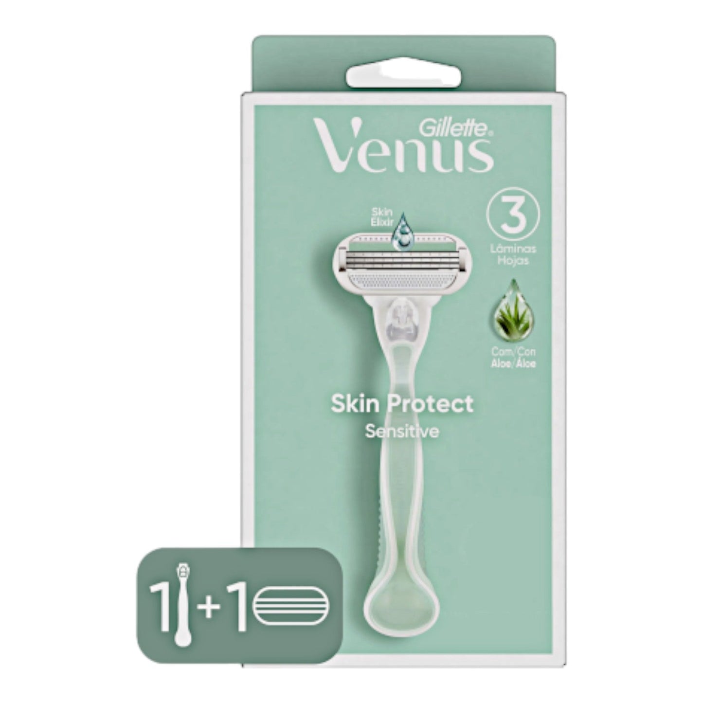 PRESTOBARBA RECARGABLE VENUS SENSITIVE GILLETTE