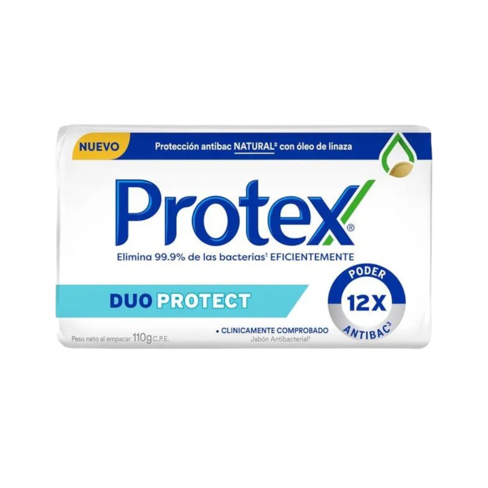 JABON DE ASEO PERSONAL DUO PROTECT 110 GR PROTEX