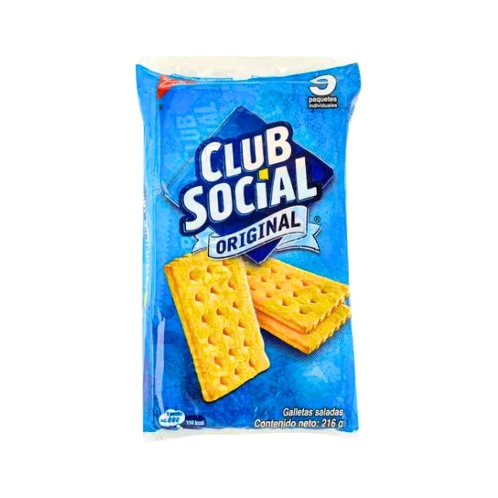 GALLETA CLUB SOCIAL ORIGINAL 216 GR NABISCO