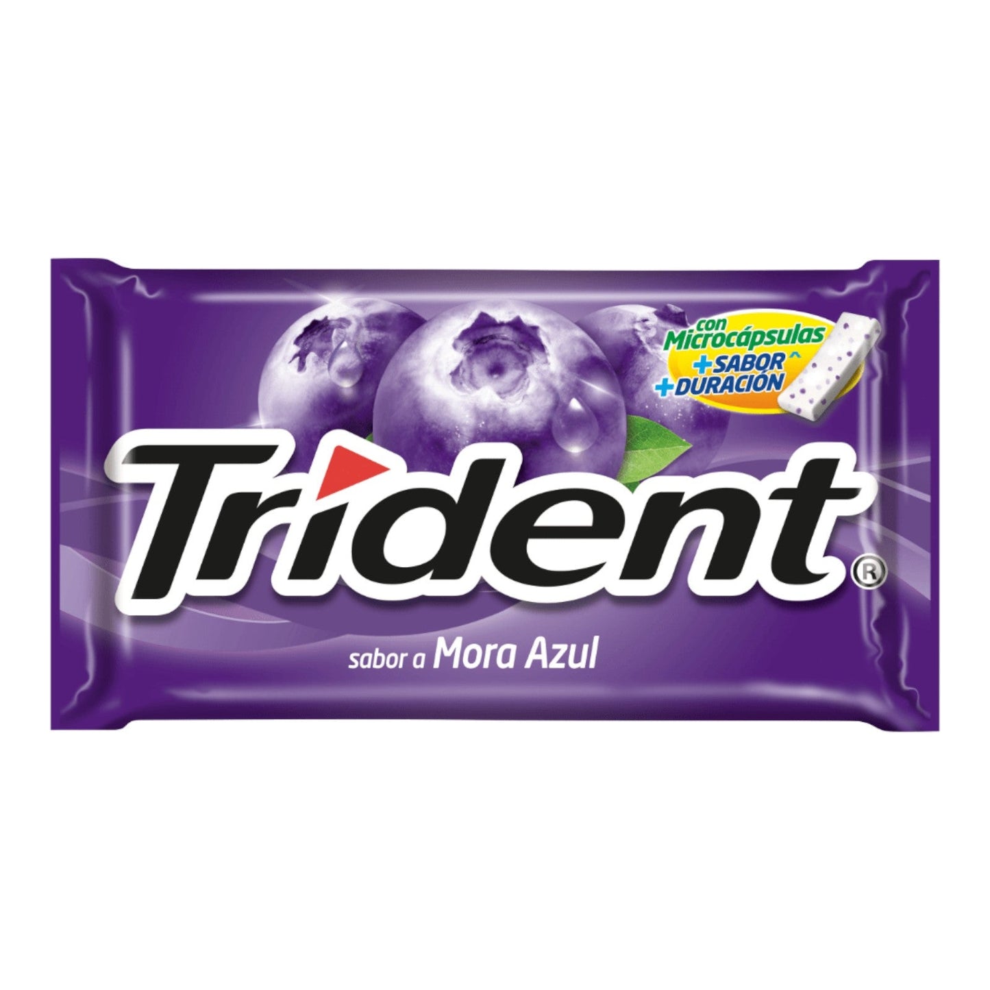 CHICLE MORA AZUL 5 SOBRES 8.5 GR TRIDENT