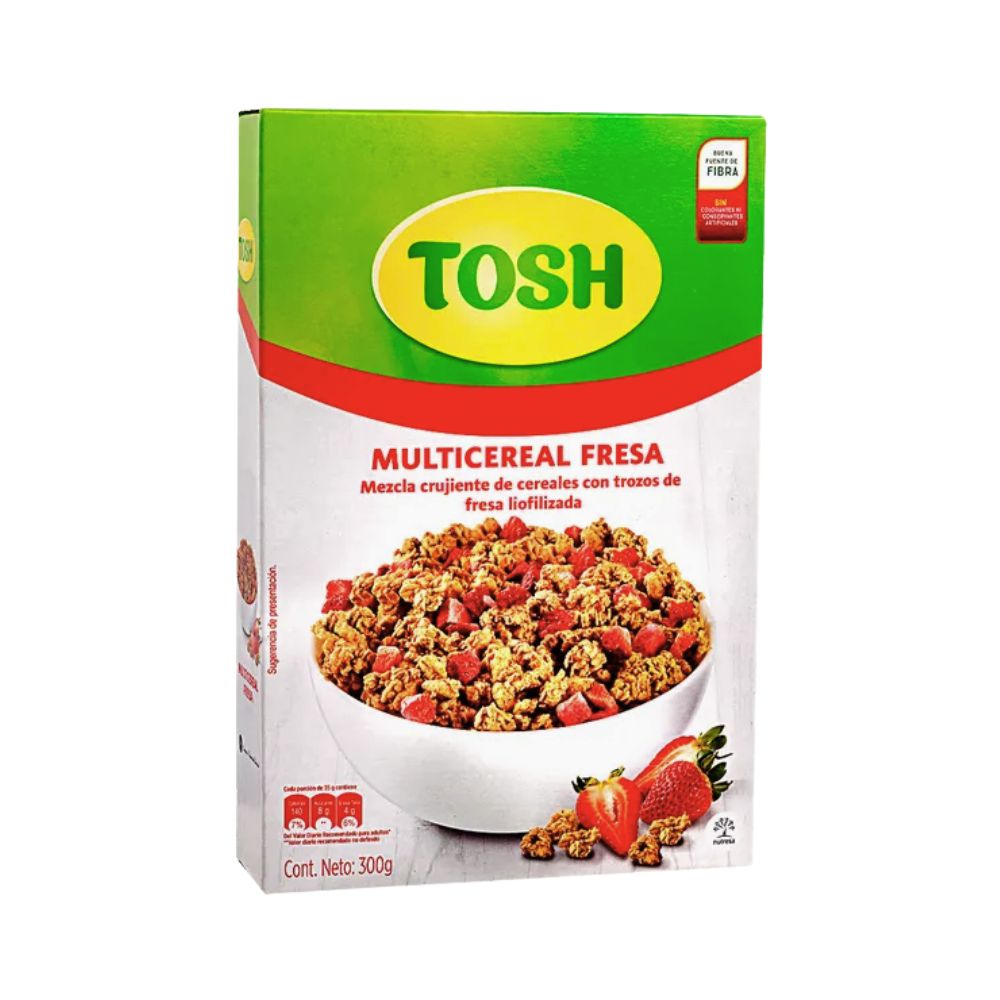 MULTICEREAL FRESA 300GR TOSH