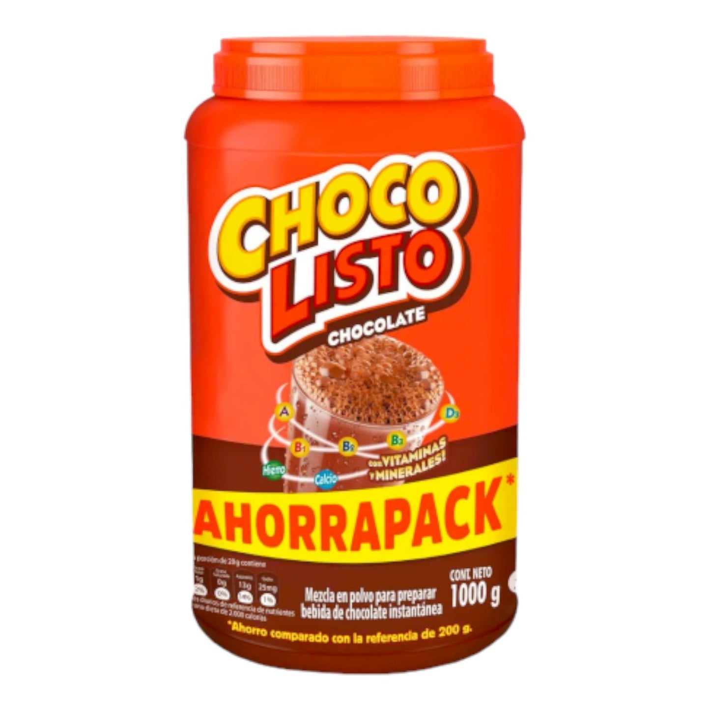 CHOCOLISTO TARRO 1000 GR CHOCO LISTO