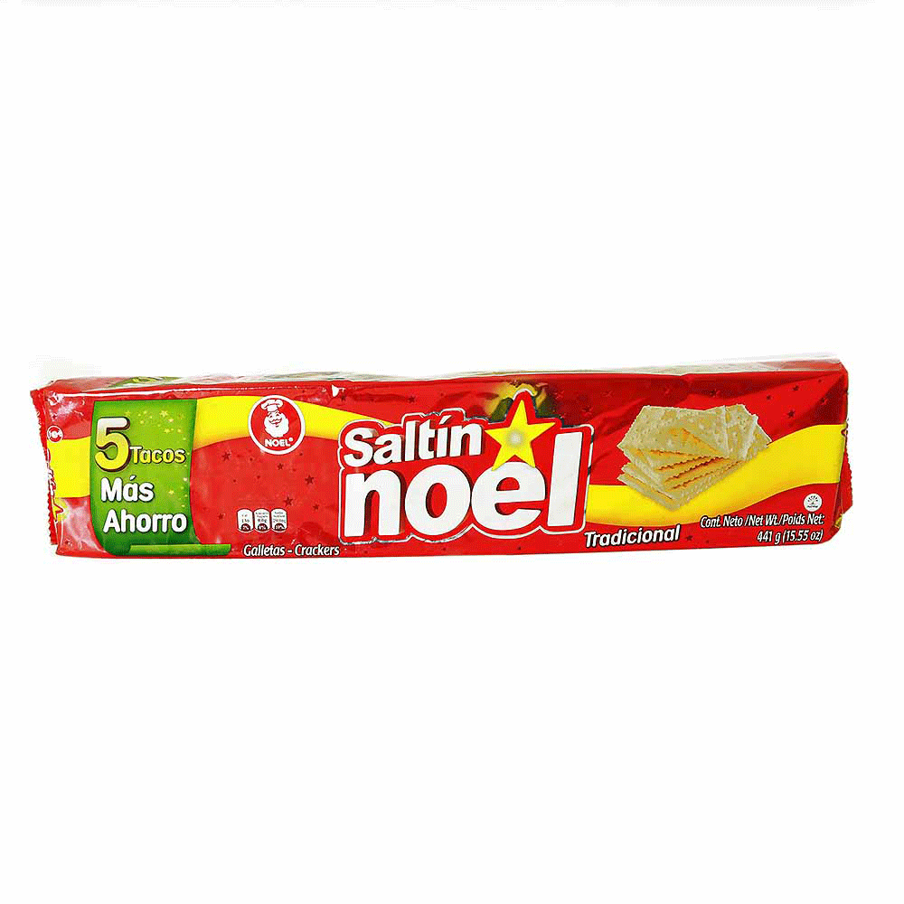 GALLETA SALTIN TRADICIONAL 5 TACOS 441 GR NOEL