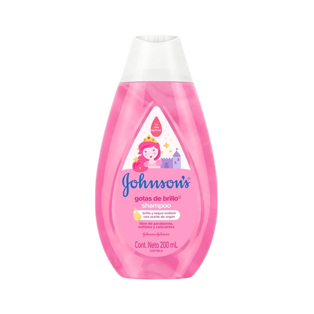 CHAMPU GOTAS D/BRILLO 200ML JOHNSON'S