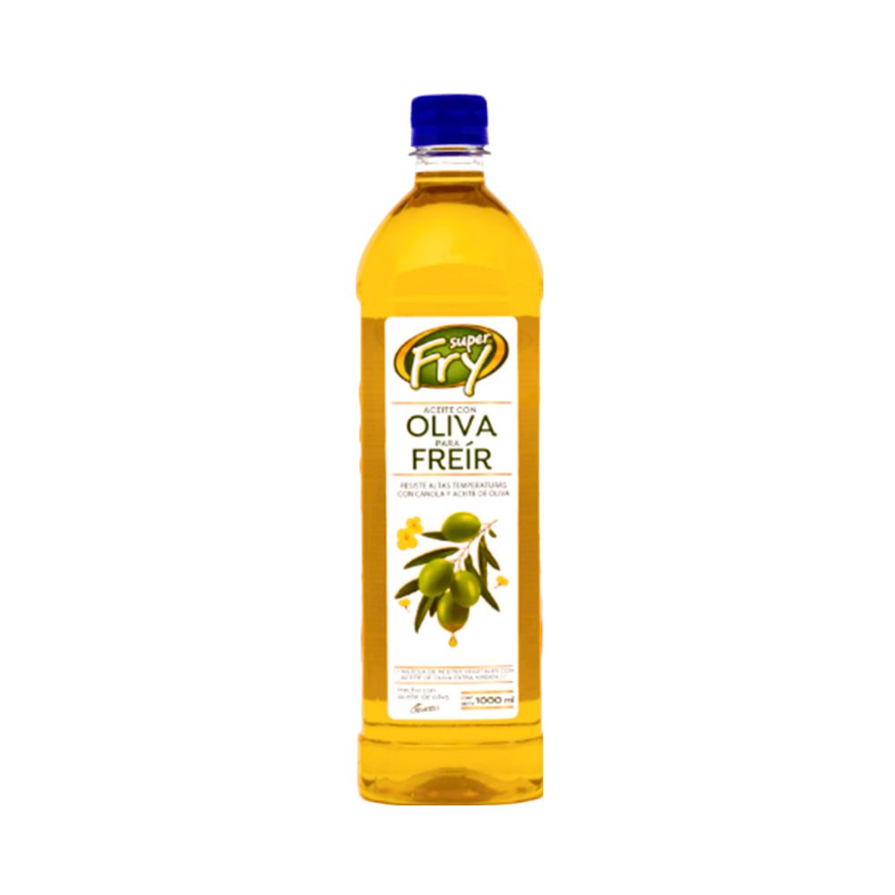 ACEITE CON OLIVA PARA FREIR 1000 ML SUPER FRY