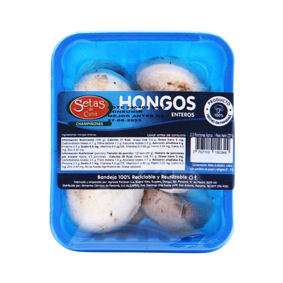HONGO BLANCO ENTERO PREPACK 227 GR - SETAS DE CUIVA