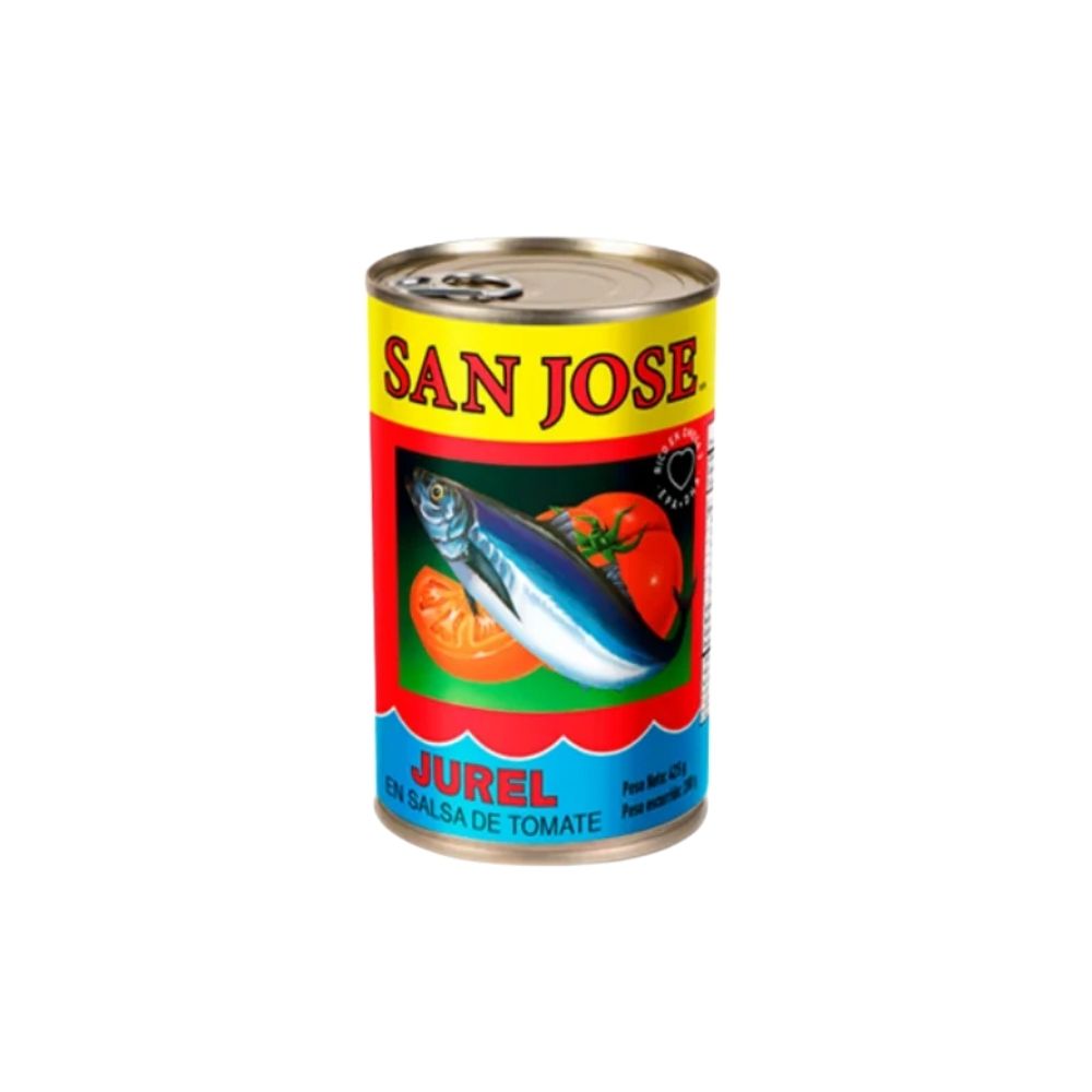 JUREL EN SALSA DE TOMATE 425 GR SAN JOSE