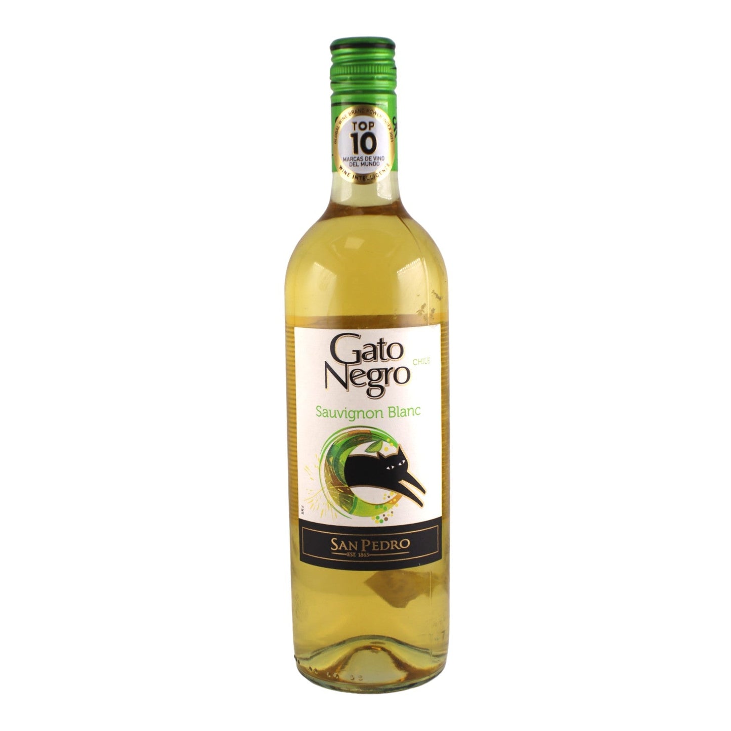 VINO BLANCO SAUVIGNON 750 ML GATO NEGRO