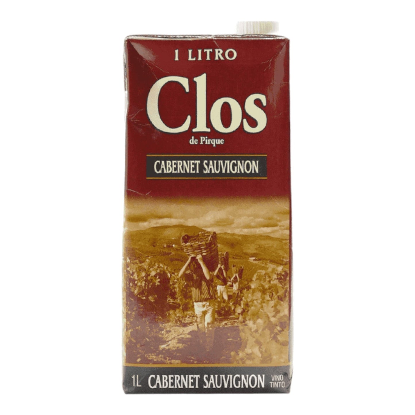 VINO CABERNET TINTO 1L TETRA PACK CLOS DE PIRQUE