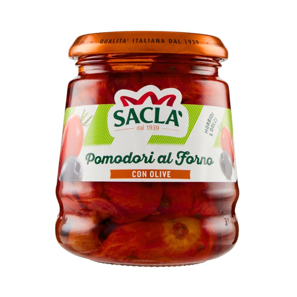 TOMATE AL HORNO CON ALCAPARRAS 285GR SACLA