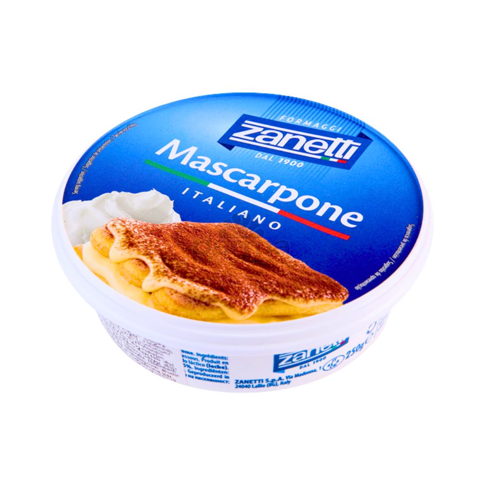 MASCARPONE ITALIAN 250 GR ZANETTI
