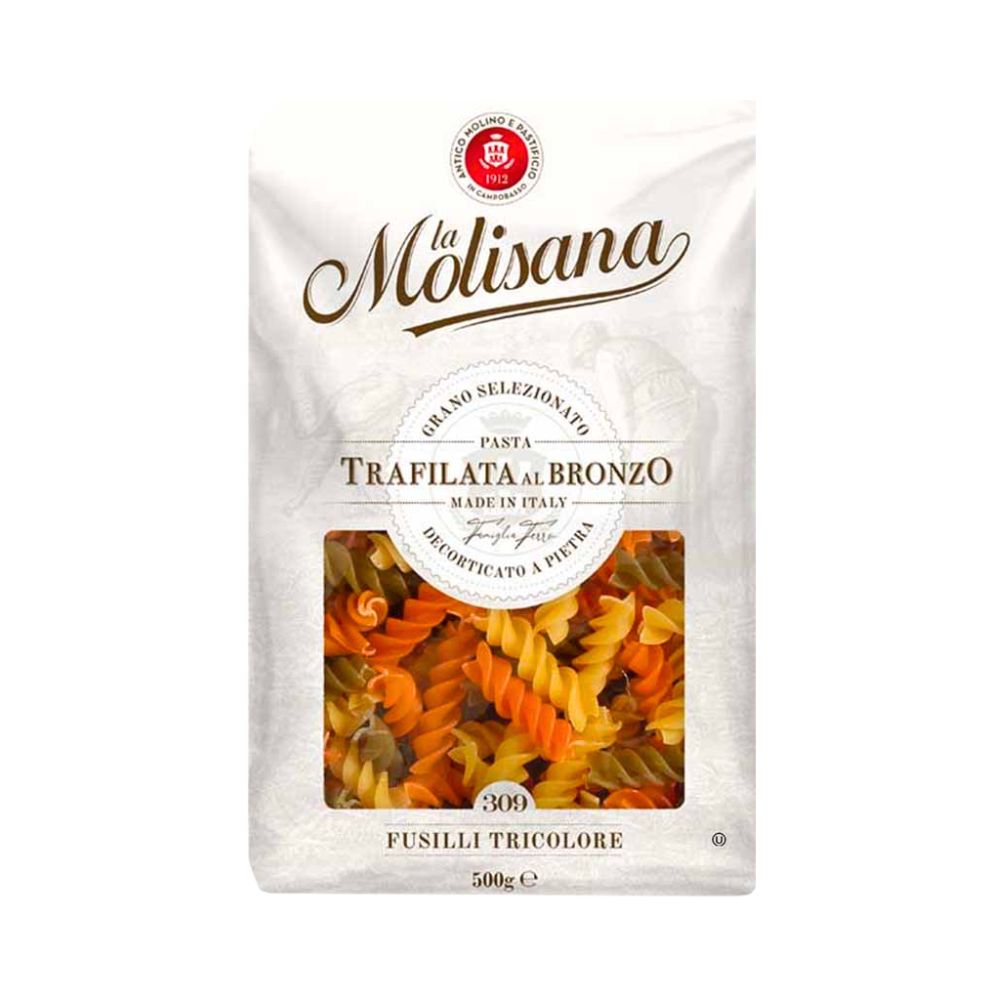 FUSILLI TRICOLORE N°309 500GR LA MOLISANA