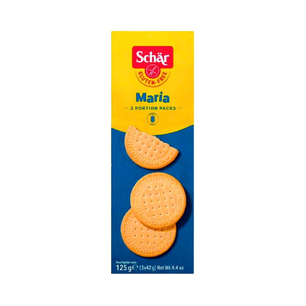 GALLETA MARIA GLUTEN FREE 125GR SCHAR