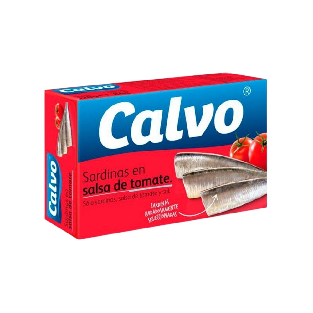 SARDINA EN TOMATE 125 GR CALVO