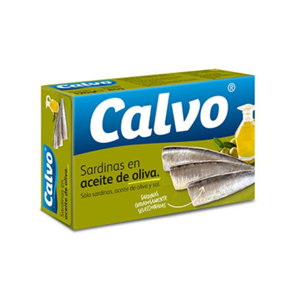 SARDINA ACEITE OLIVA 120 GR CALVO