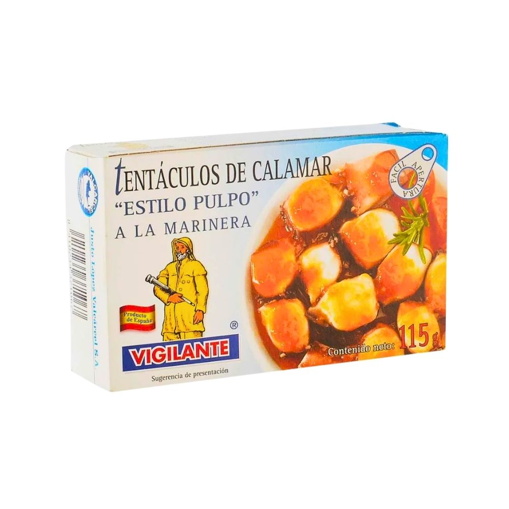 TENTACULOS DE CALAMAR MARINERA 115 GR VIGILANTE