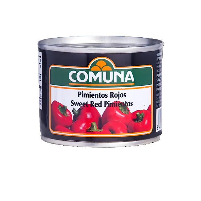 PIMIENTOS SWEET RED 185 GR COMUNA