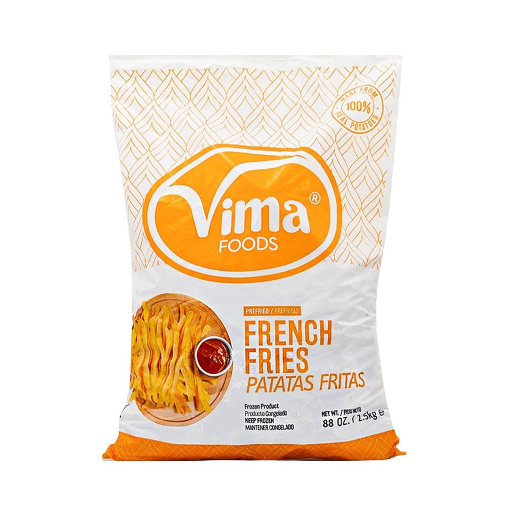 PATATAS FRITAS 2.5 KG VIMA FOODS