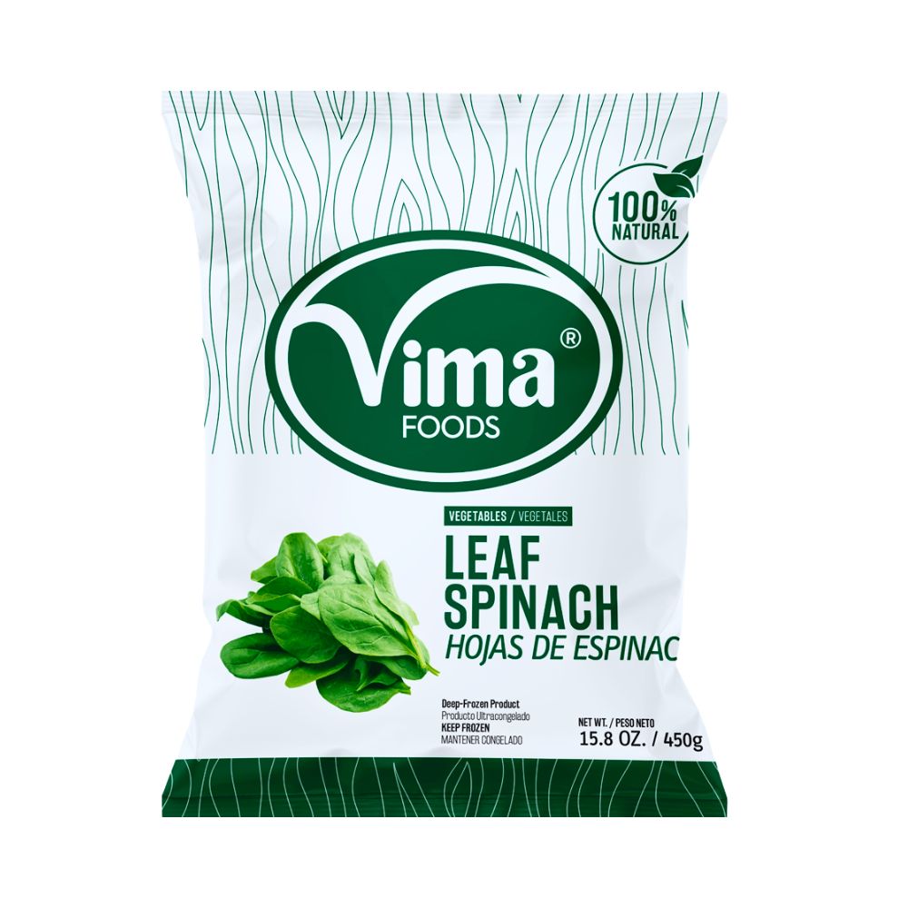 HOJAS DE ESPINACA 450 GR VIMA FOODS