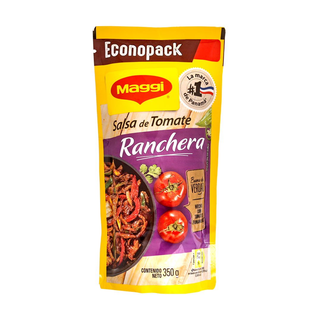 SALSA DE TOMATE RANCHERA ECONOPACK 350 GR MAGGI