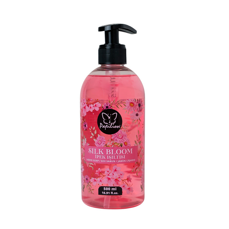JABON LIQUIDO PARA MANOS SILK BLOOM 500 ML PAPILION